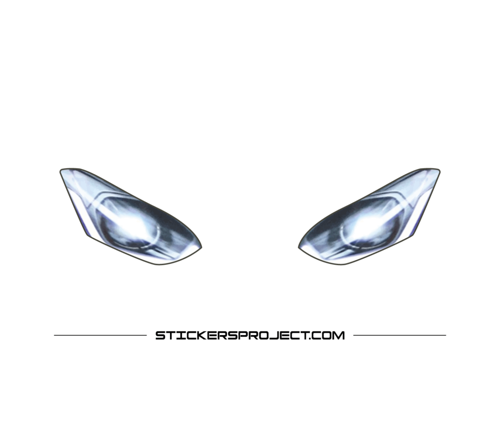 motorcycle headlight stickers