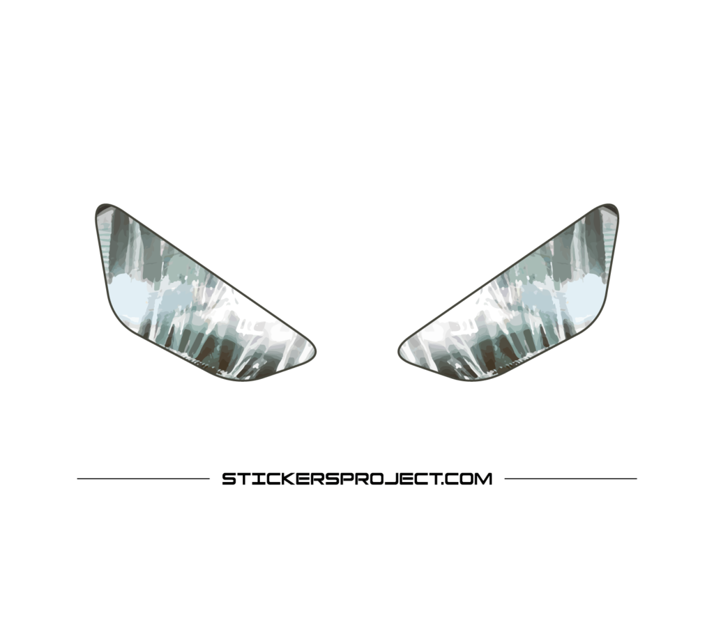 motorcycle headlight stickers