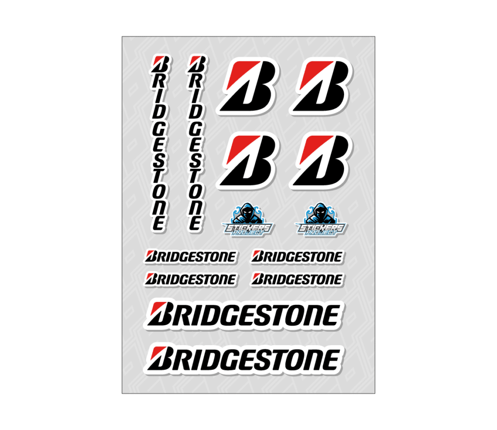 bridgestone stickers