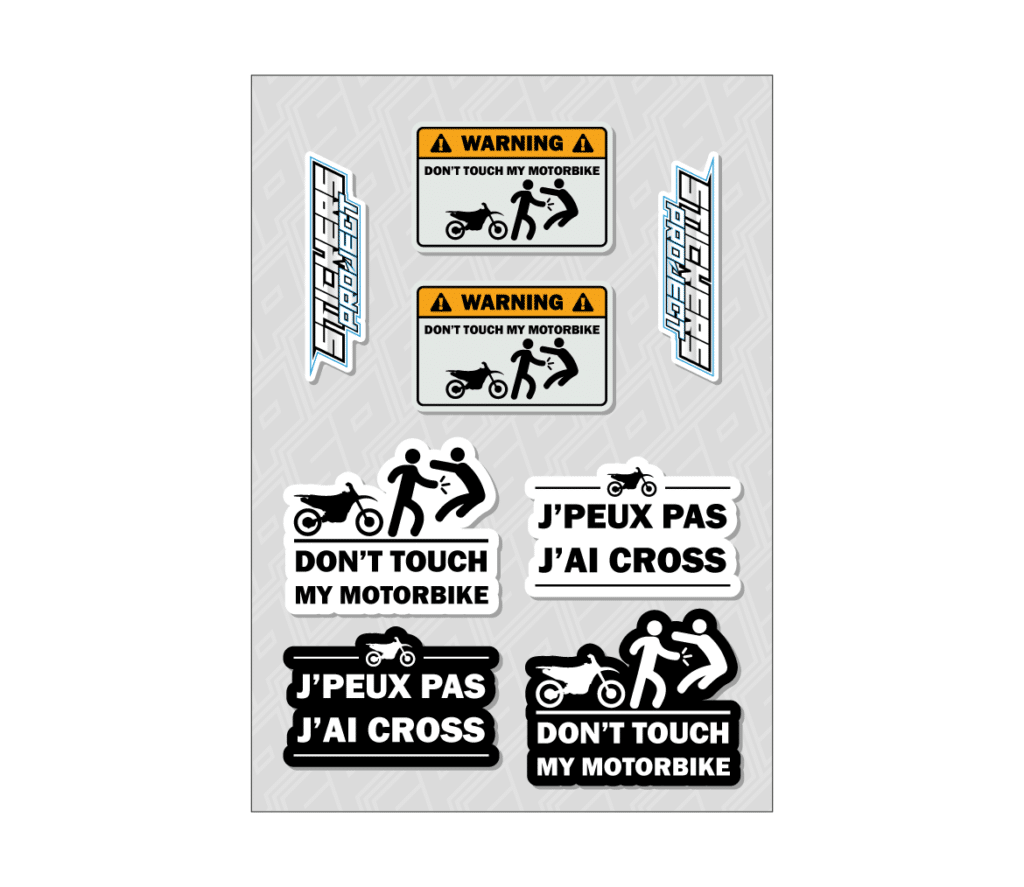 stickers including touch