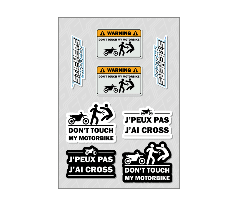 stickers including touch