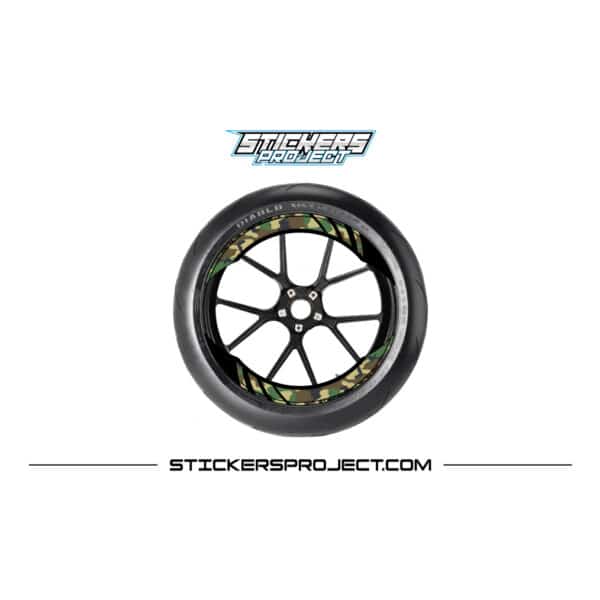 Kit graphic CAMO military rim
