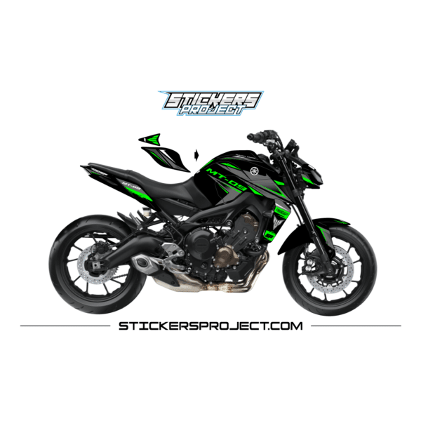 kit deco mt09 fluo
