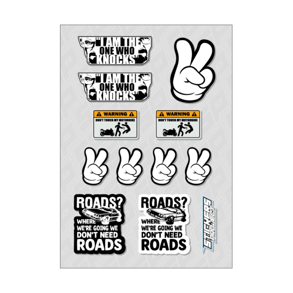 sticker moto