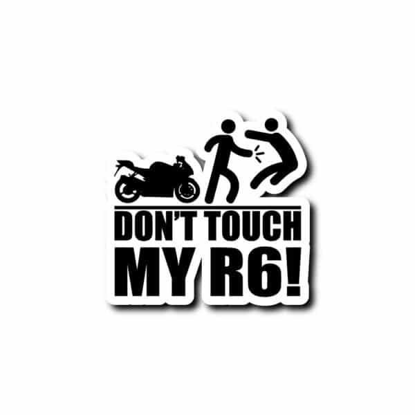stickers dont touch my r6