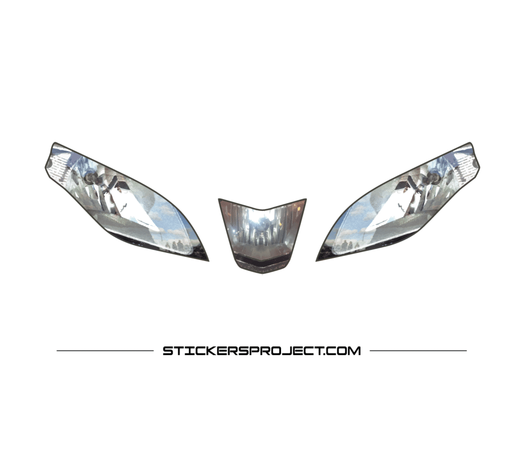 motorcycle headlight stickers