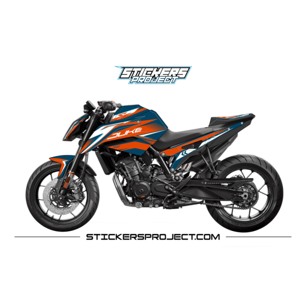 Kit graphic DUKE 790-890 (2018-2024) - blue
