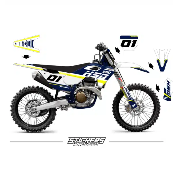 Kit déco HUSQVARNA 350 TC FC FS