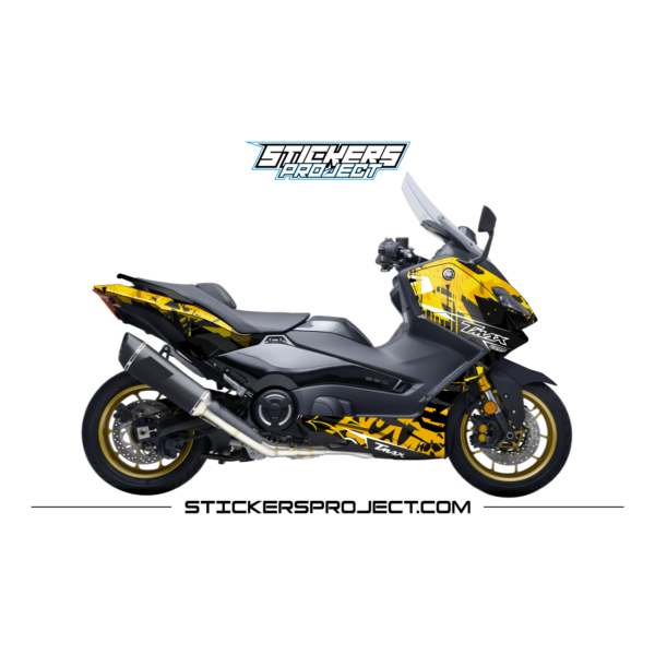 Graphic kit T-MAX 560 2022 Yellow