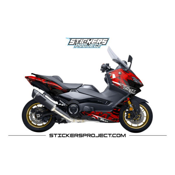 Kit déco T-MAX 560 2022 Rouge