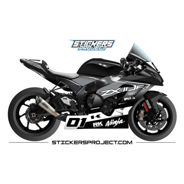 Graphic kit ZX10R (2016-2020) - black & grey