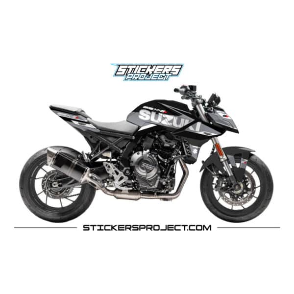 Kit déco GSX-8S (2023) - noir et gris