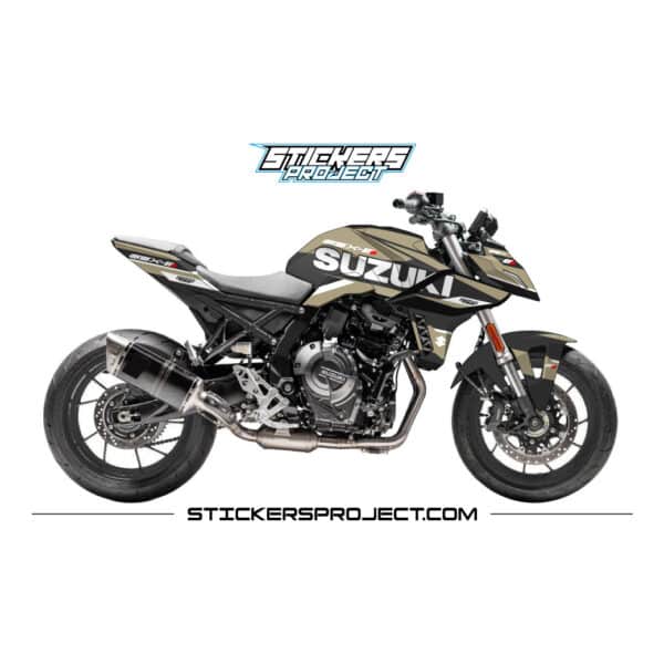Kit déco GSX-8S (2023) - sable