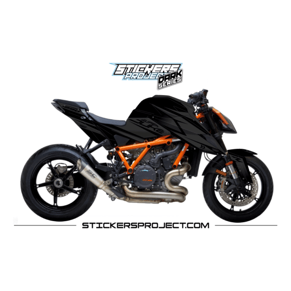 DARK series - Graphic kit Superduke 1290 (2020-2023) - Matte black V2