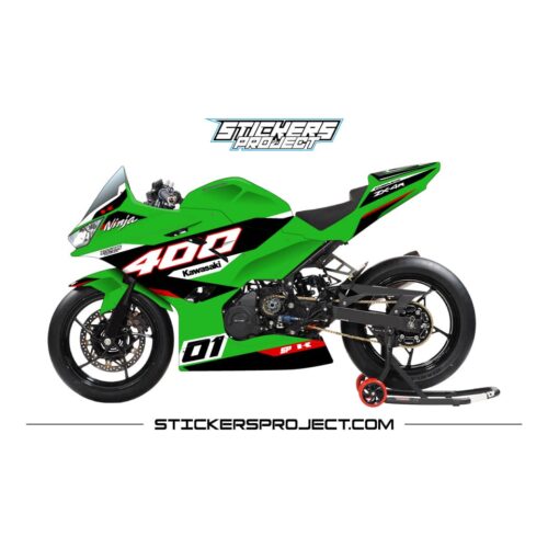 Accueil ninja 400 vert