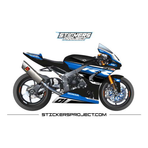 Kit graphic CBR 1000 RR (2020-2023) black & blue