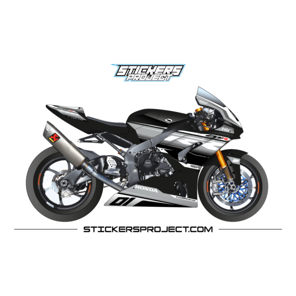 Kit graphic CBR 1000 RR (2020-2023) black & grey
