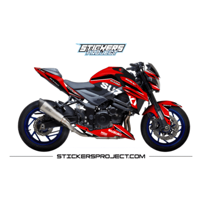 Kit Deco GSXS 750 Ecstar rouge