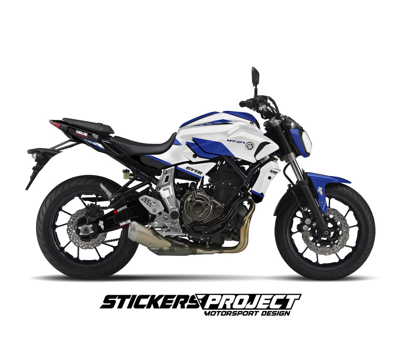 Kit déco MT-07 bleu (2014-2017) Kit Deco MT07